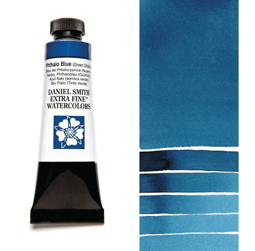 צבע מים שפופרת PHTHALO BLUE (GS) 5ML S1  DANIEL SMITH 
