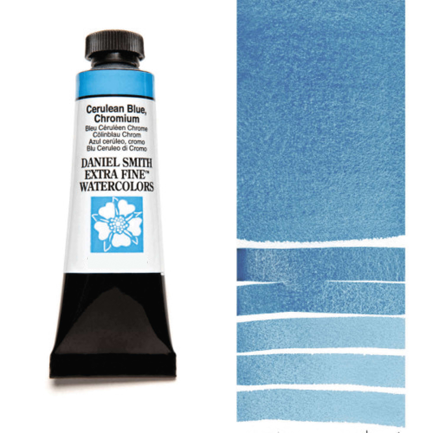 צבע מים שפופרת CERULEAN BLUE 5ML S3  DANIEL SMITH 