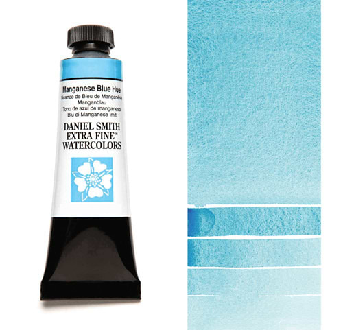 צבע מים שפופרת MANGANESE BLUE HUE 5ML S1  DANIEL SMITH 