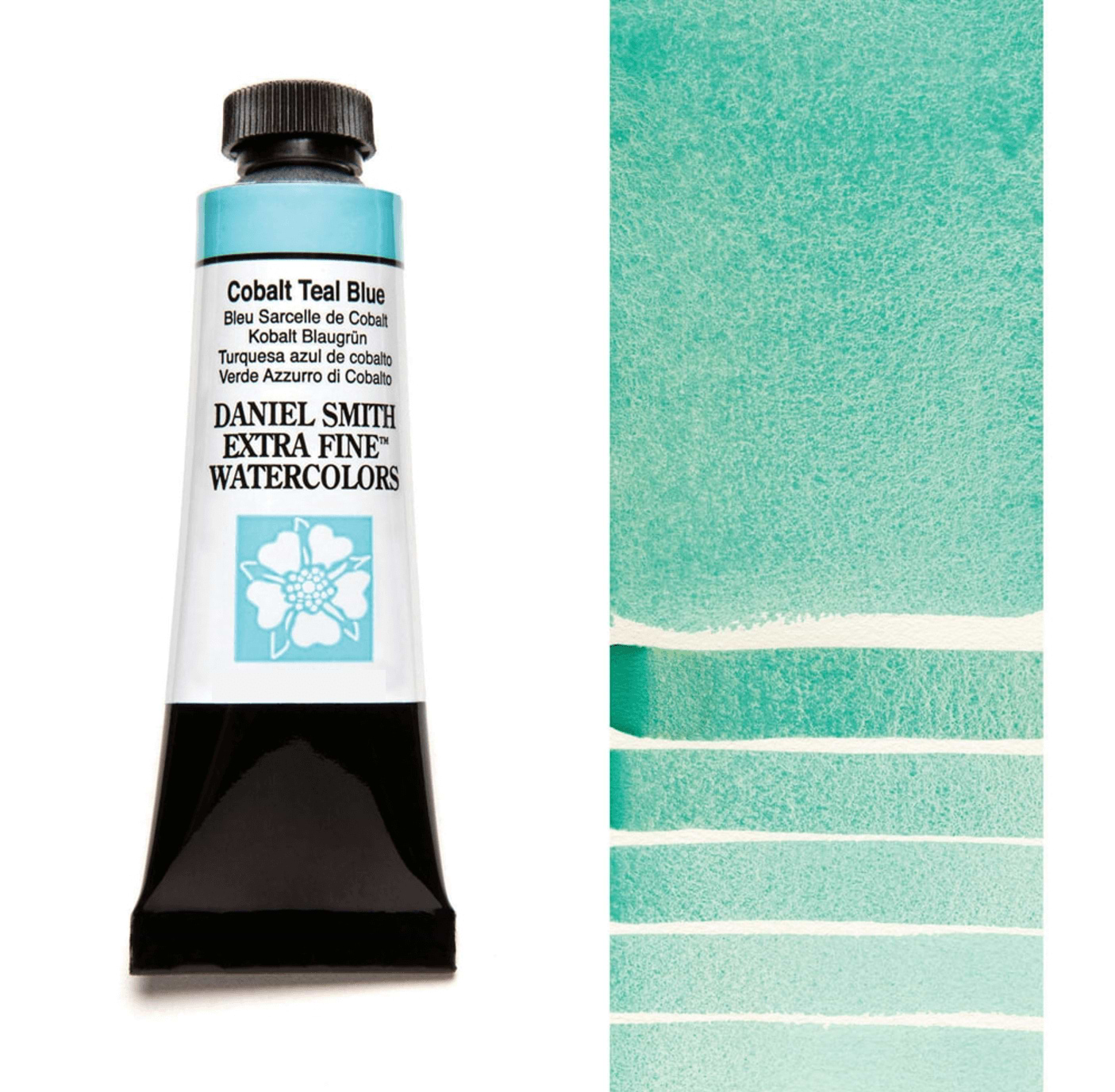 צבע מים שפופרת COBALT TEAL BLUE  5ML S2  DANIEL SMITH 