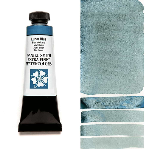 צבע מים שפופרת LUNAR BLUE 5ML S2 DANIEL SMITH 