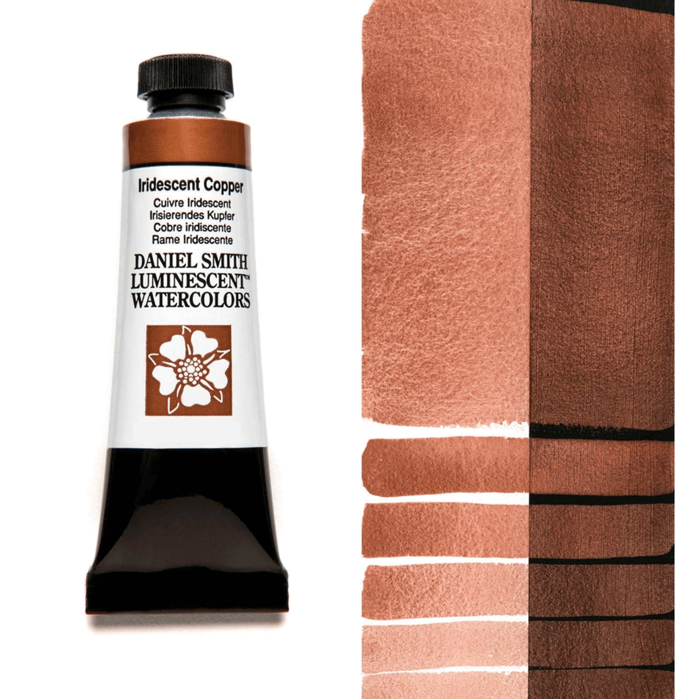 צבע מים שפופרת lridescent copper 5ML S1 DANIEL SMITH 