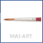 מכחול VELVETOUCH סדרה 3950LR עגול ארוך מידה 4 פרינסטון