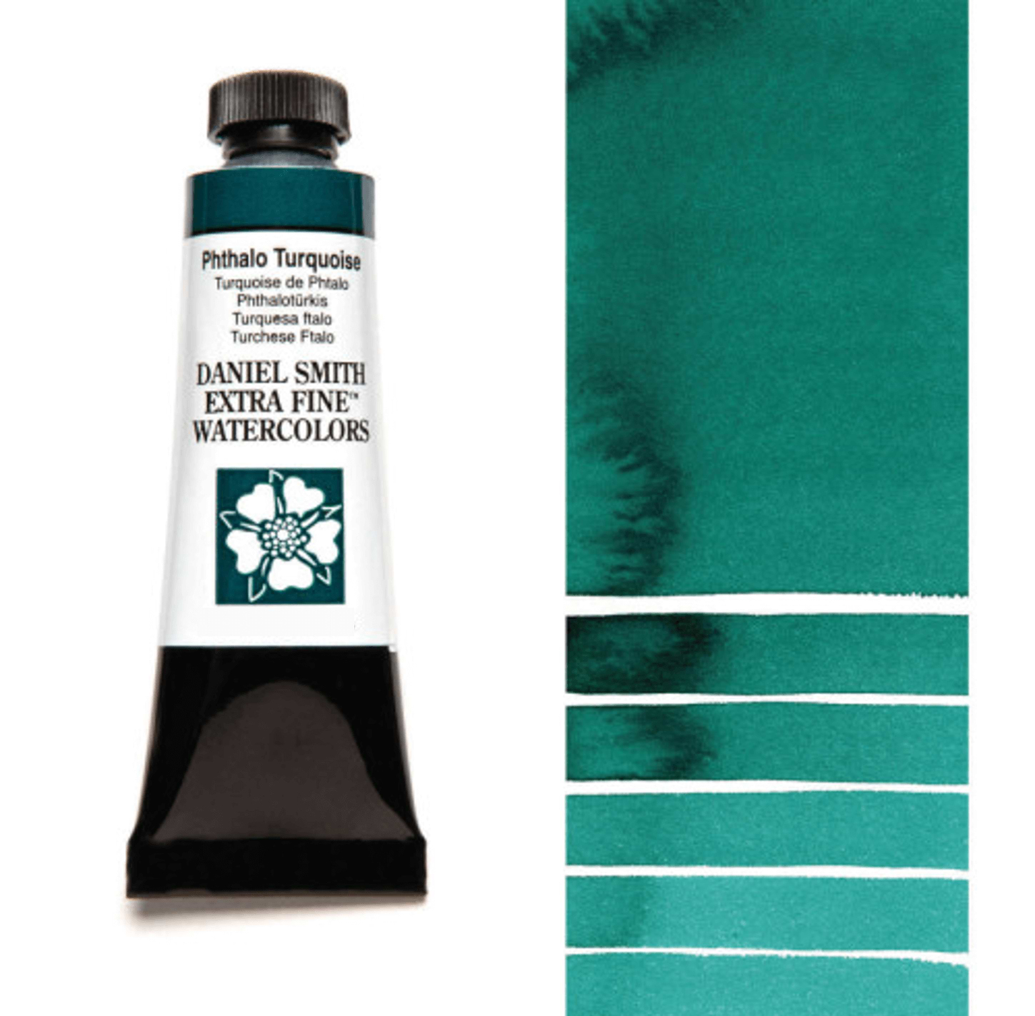 צבע מים שפופרת PHTHALO TURQUOISE 5ML S1  DANIEL SMITH 