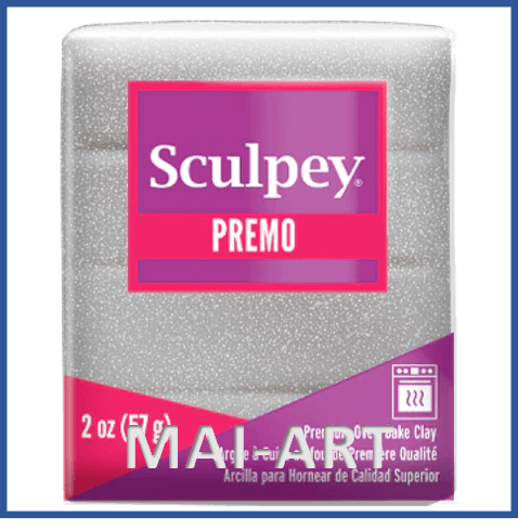 SCULPEY PREMO פרמו סקלפי White Gold Glitter 5132