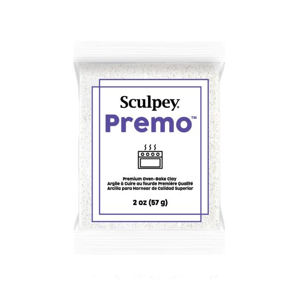 SCULPEY PREMO פרמו סקלפי  Frost White Glitter 5057