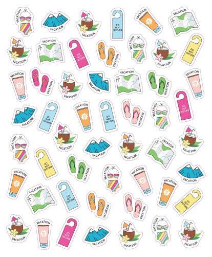ספר מדבקות  SO.MANY PLANNER STICKERS DECORATE, ORGANIZE AND BRIGHTEN