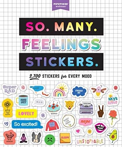 ספר מדבקות  SO.MANY PLANNER STICKERS 2700 STICKERS  FOR EVERY MOOD