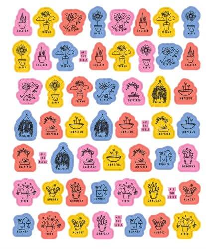 ספר מדבקות  SO.MANY PLANNER STICKERS 2700 STICKERS  FOR EVERY MOOD
