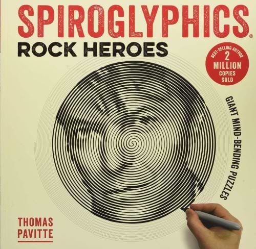 חוברת צביעה SPIROGLAYPHICS ROCK HEROES