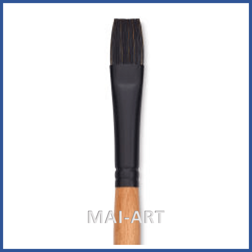 מכחול בריסטל פוליטיפ שטוח ארוך 6 FLAT