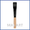 מכחול בריסטל 6400 פוליטיפ שטוח קצר BRIGHT 12