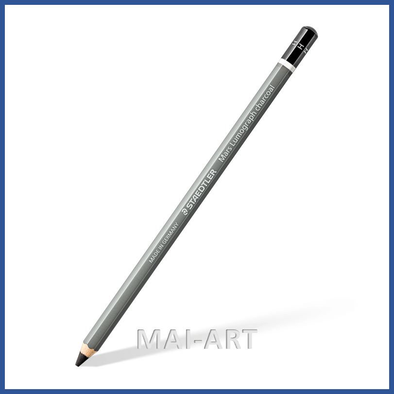 עפרון פחם קשה H מבית STAEDTLER גרמינה