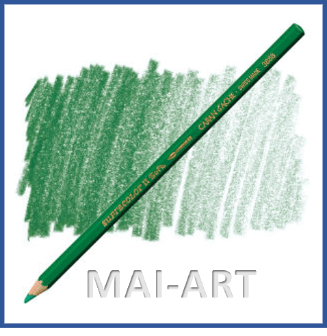 עפרון אקוורל  CARAN D'ACHE SUPRACOLOR 210 Emerald Green