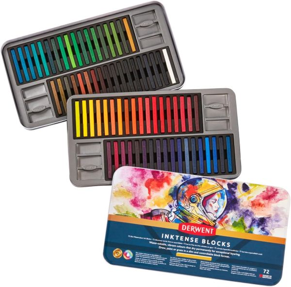 סט 72 INKTENSE BLOCKS DERWENT