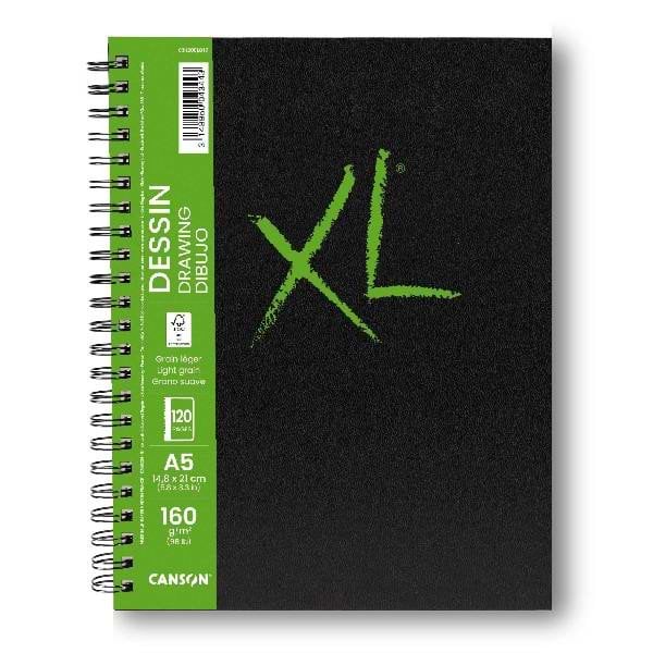 סקטץ בוק XL DESSIN A5 160GM ספירלה כריכה קשה