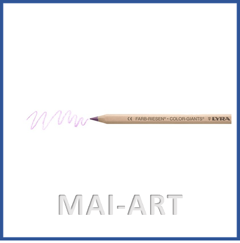 עפרון אנתרופוסופי בודד  FARB-RIESEN COLOR GIANTS LYRA Magenta