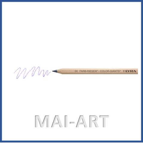 עפרון אנתרופוסופי בודד  FARB-RIESEN COLOR GIANTS LYRA Violet
