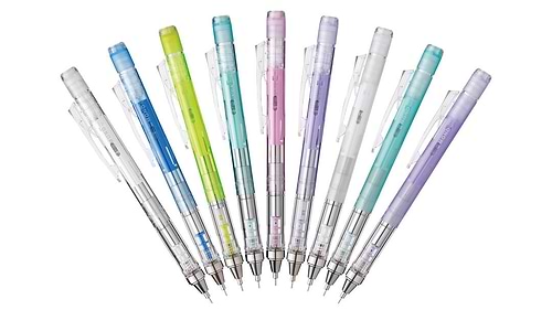 עפרון מכני 0.5 TOMBOW MONO גוונים שקופים 