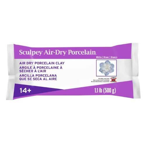 פורצלן קר, 500 גרם - SCULPEY AIR DRY PORCELAIN