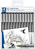 מארז 12 רפידוגרף ליינר מבית סטדלר גרמניה