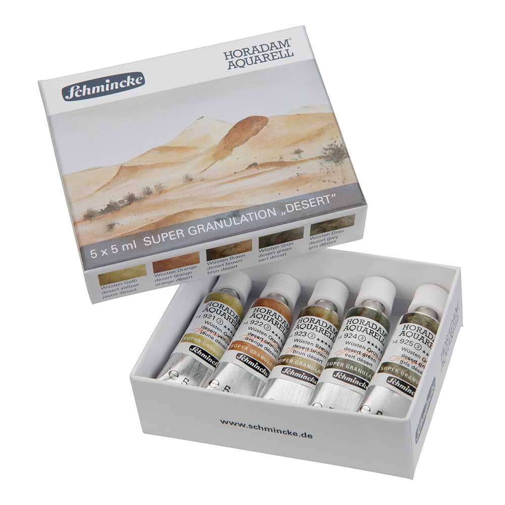 סט צבעי מים SUPER GRANULATION DESERT 5X5ML