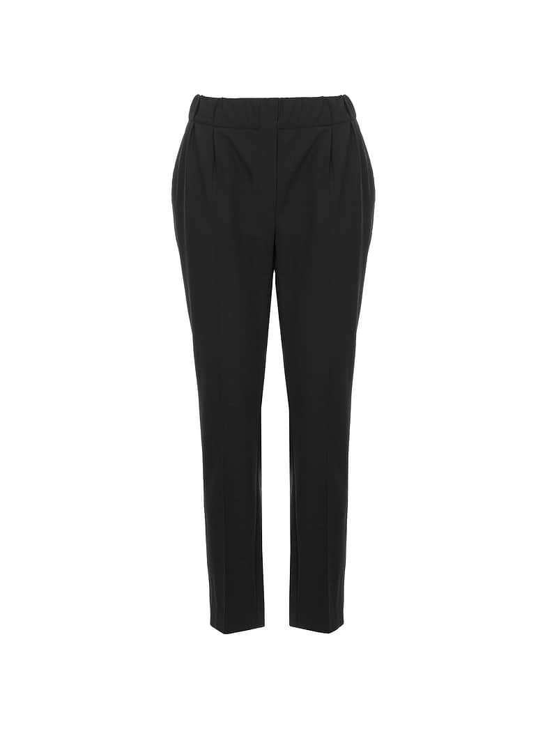 Cropped pants with monil chain Brunello Cucinelli for women