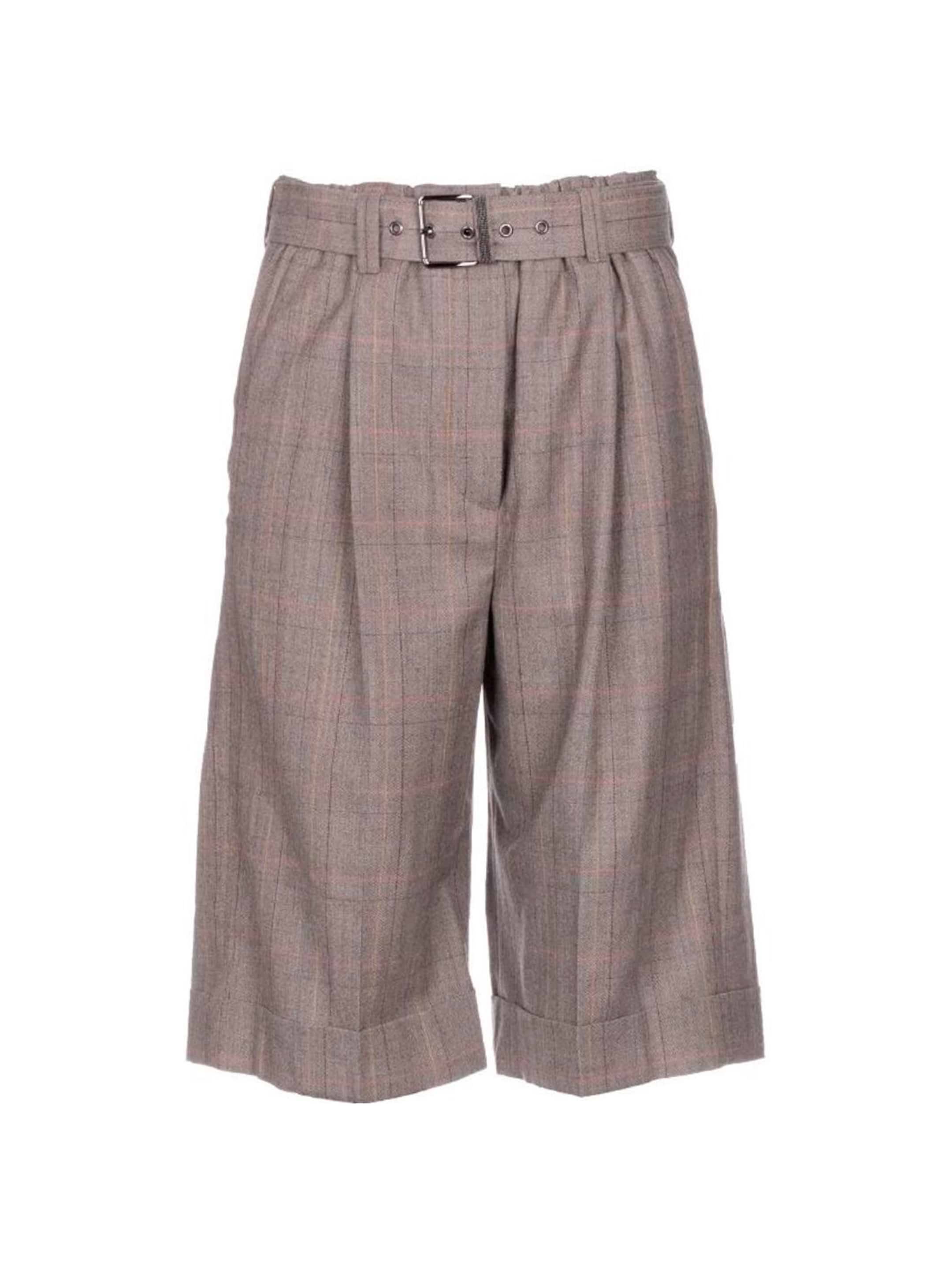 ショートパンツ BRUNELLO CUCINELLI Women Shorts  Burmudas MB125P5761C001 BL Brunello Cucinelli Denim Shorts - Blue - Women | MB125P5761C001