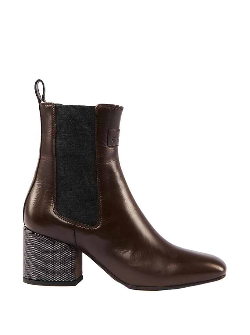 【ブルネロクチネリ・BRUNELLO CUCINELLI】ANKLE BOOTS Brunello Cucinelli - Ankle Boots Black | SHOPenauer