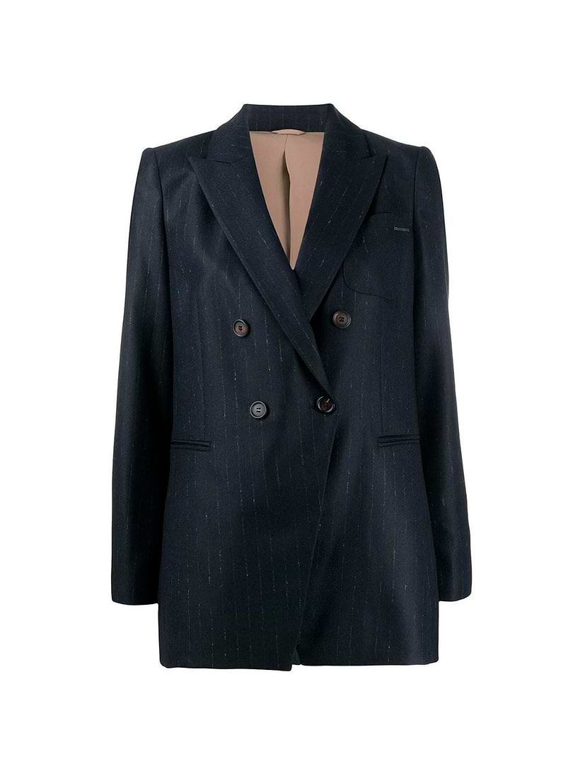 【送料&関税込】Brunello Cucinelli Double-breasted Blazer Brunello Cucinelli women's Double-breasted blazer - buy for