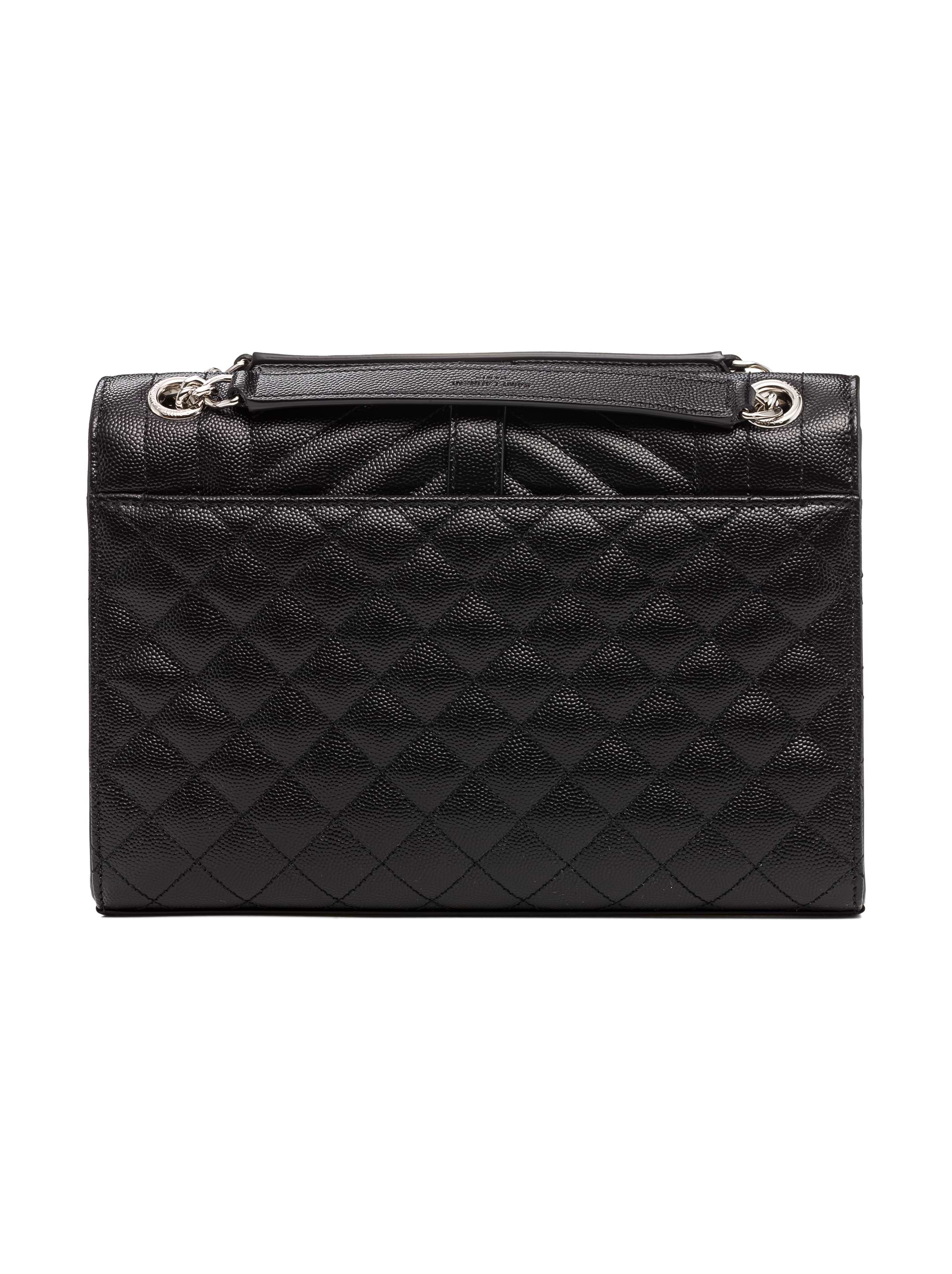 SAINT LAURENT PARIS｜CROSSBAGS (600185 BOW92 1000) Buy Saint Laurent Envelope Medium Chain Bag 'Noir' - 600185