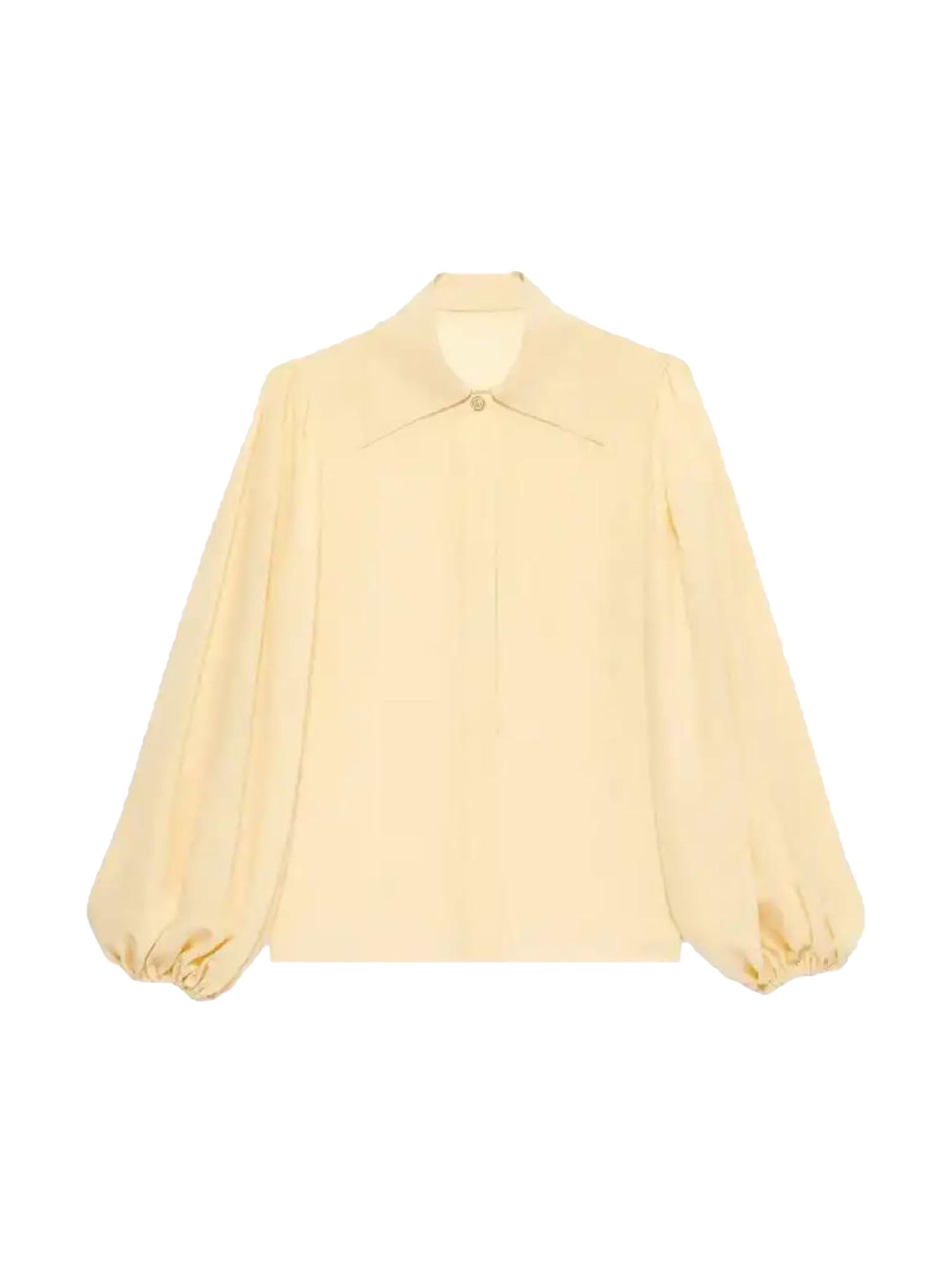 Tシャツ・カットソー ERIKA CAVALLINI CREPE DE CHINE HIGH NECK BLOUSE Erika Cavallini women's Blouse with ties - buy for 146500