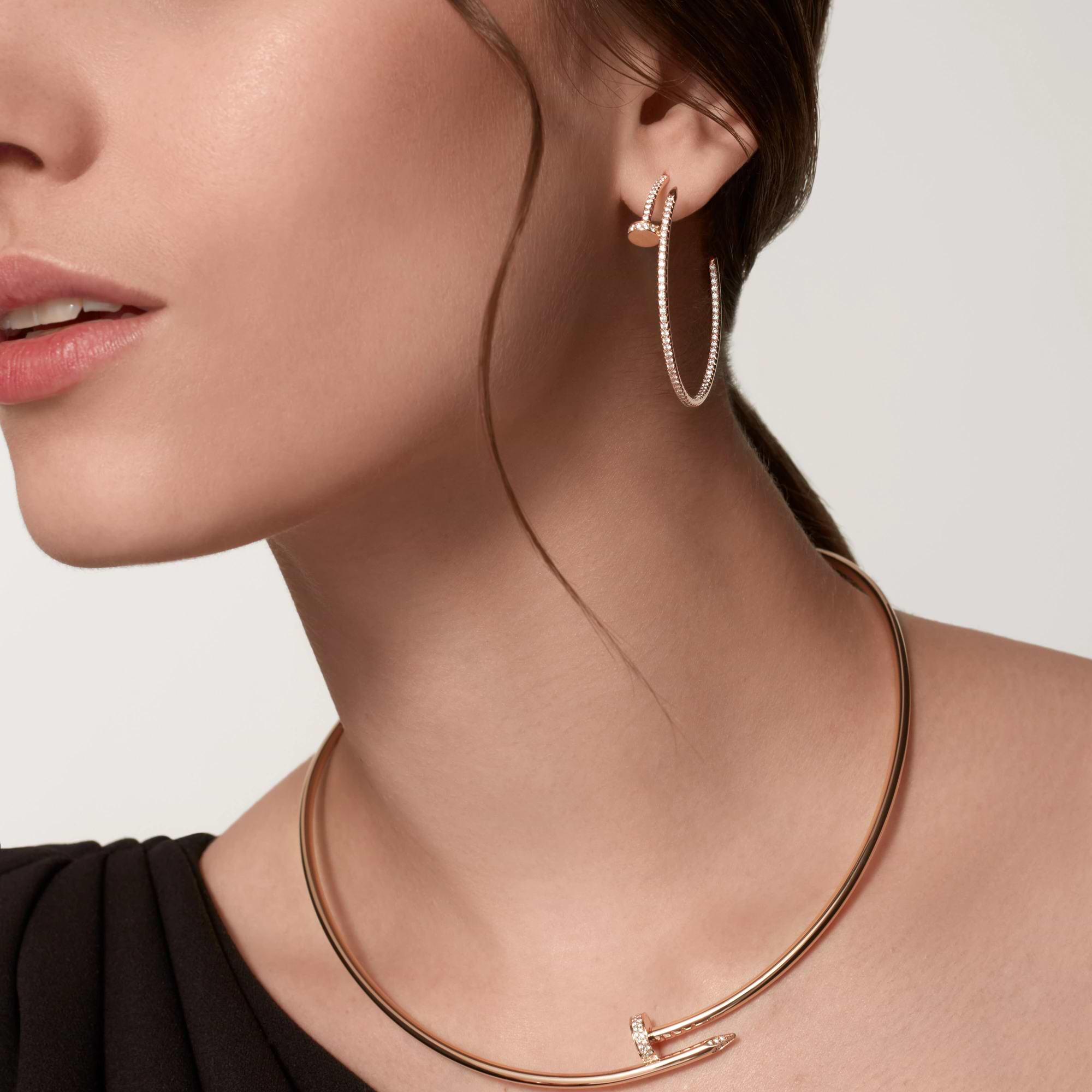 【Cartier】Juste un Clou earring Juste un Clou single hoop earring, mini model