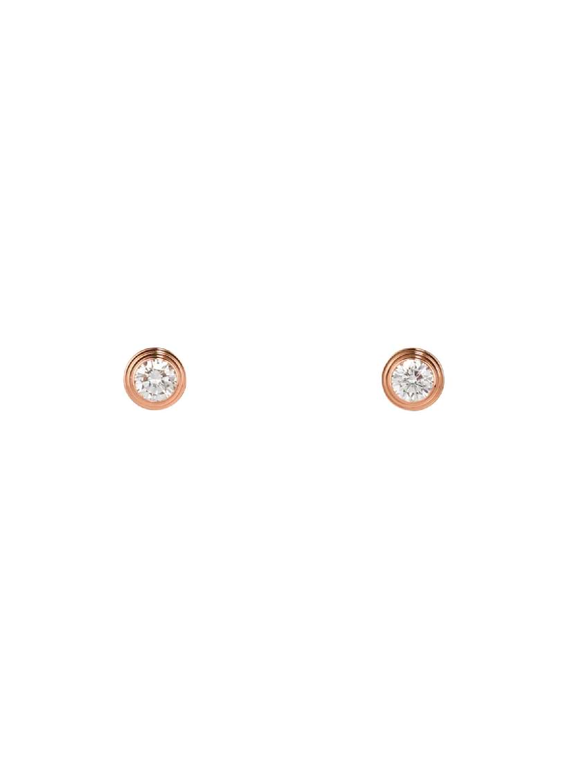 ピアス Cartier CARTIER D'AMOUR EARRINGS CRB8301407 - Diamants Légers earrings - White gold, diamonds