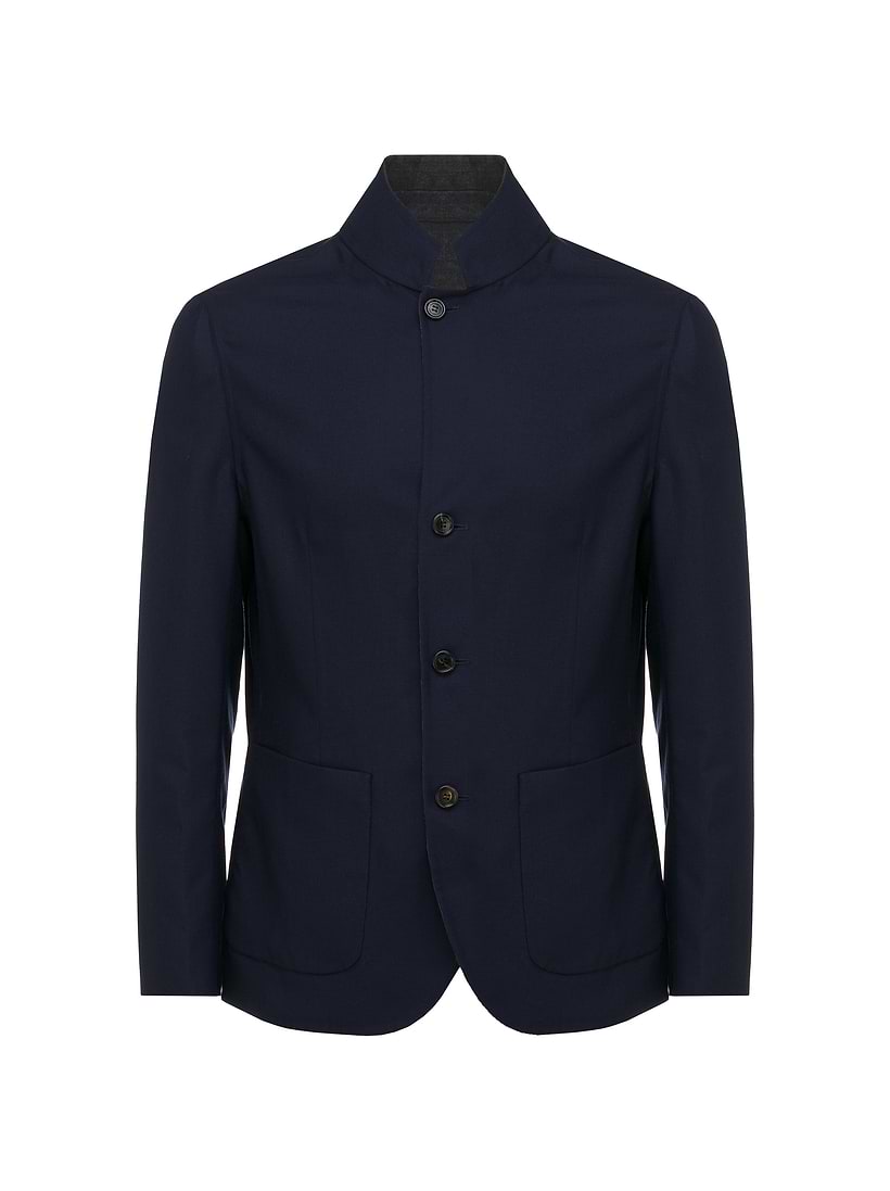 【関税&送料込み】Brunello Cucinelli Laminated Reversible Brunello Cucinelli men's Cashmere reversible blazer - buy