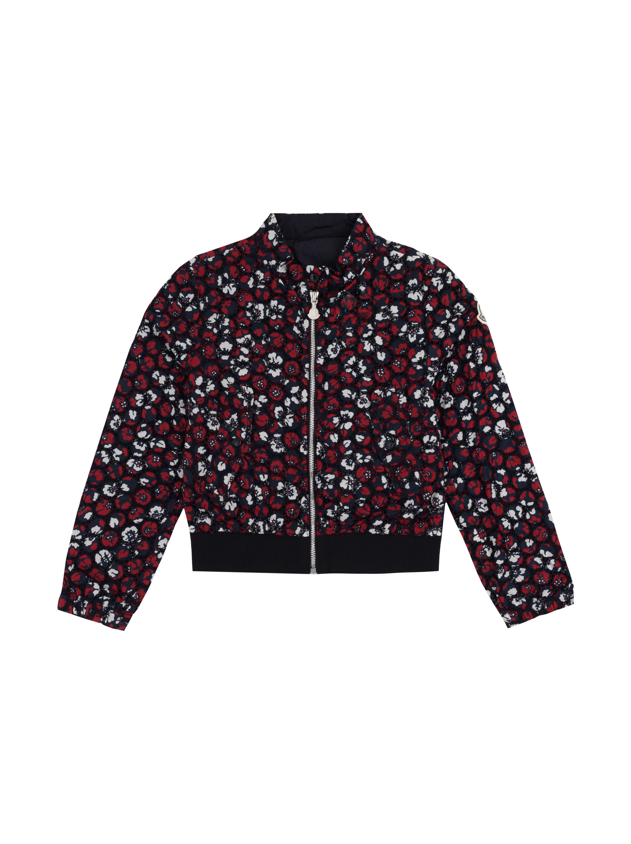 Moncler kids' Jacket with a floral print - buy for 281300