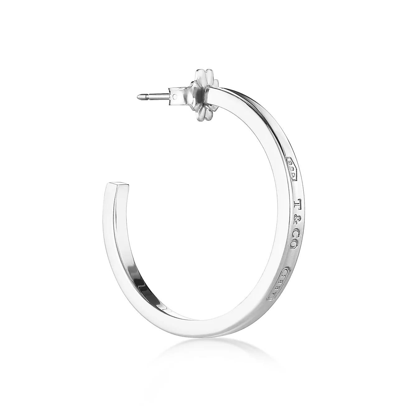 t*e様 Tiffany & Co. Tiffany 1837 Hoop Ear Tiffany & Co. Tiffany 1837® Hoop Earrings Sterling silver - buy