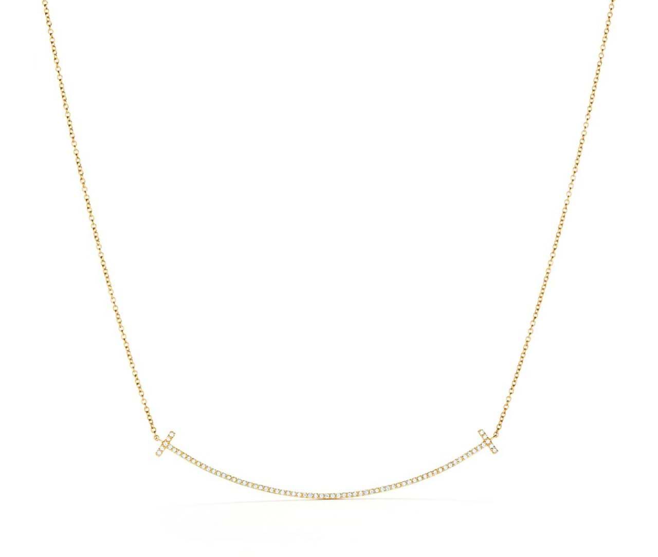 2色☆ Tiffany(ティファニー) 18K T Smile Pendant(送料関税込) 2色☆ Tiffany(ティファニー) 18K T Smile Pendant(送料関税込