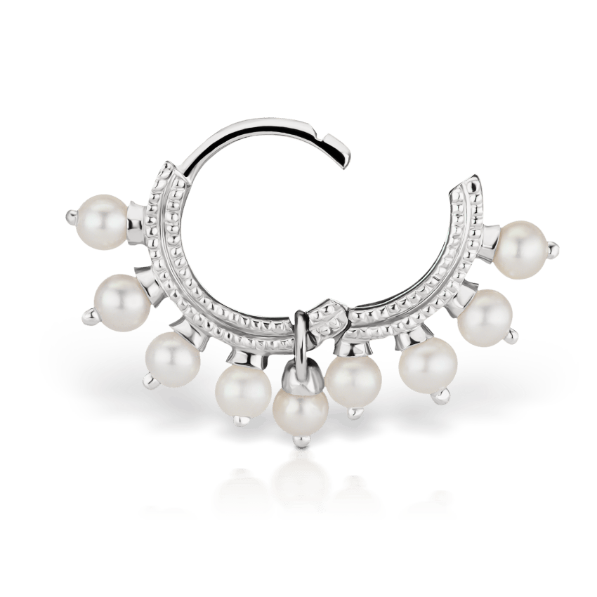 Maria Tash Hoop Earring Coronet White gold 750 buy for 216000