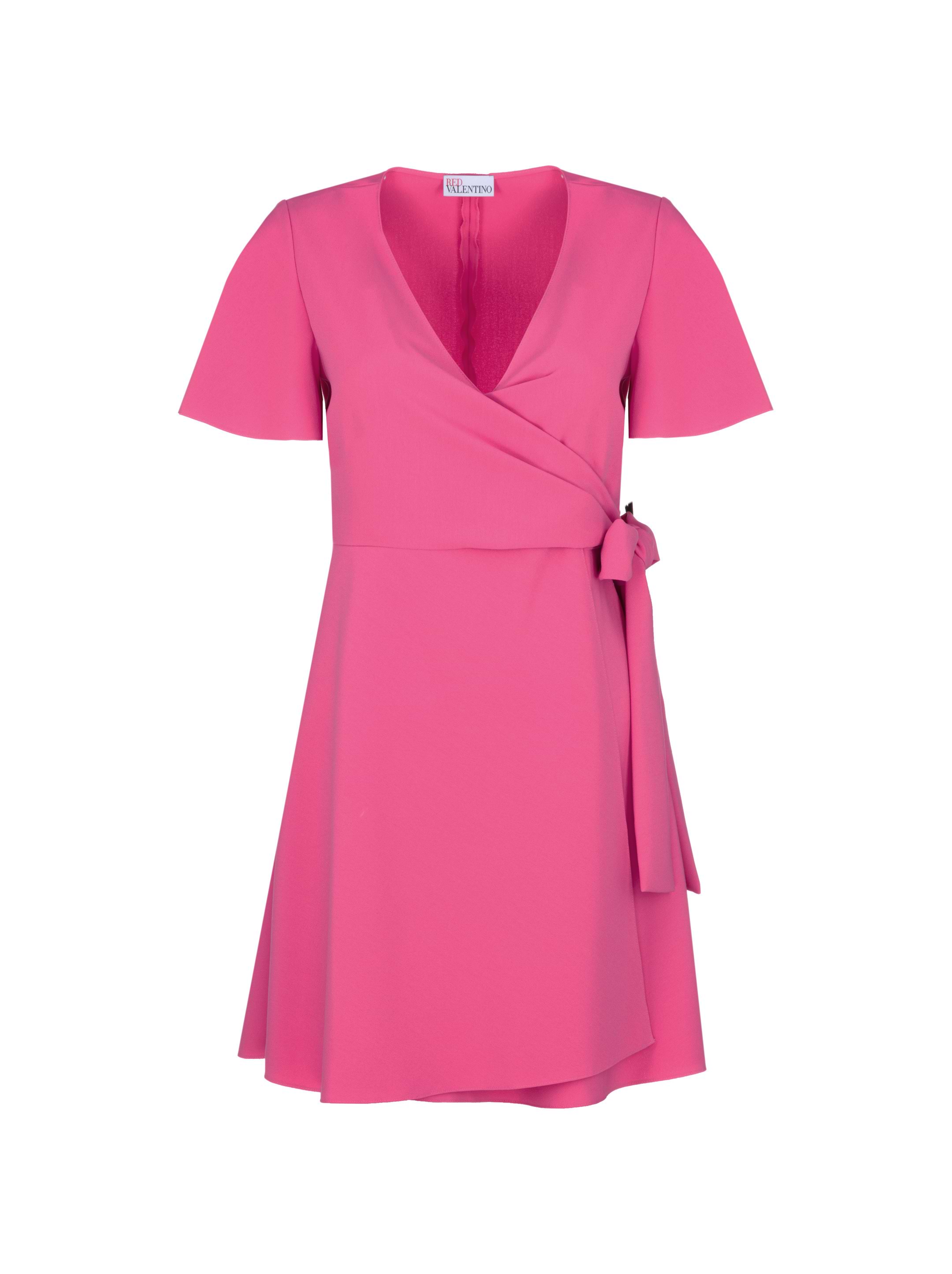 ワンピース RED VALENTINO TAFFETA WRAP DRESS REDVALENTINO Ruffled checked taffeta midi dress | THE OUTNET