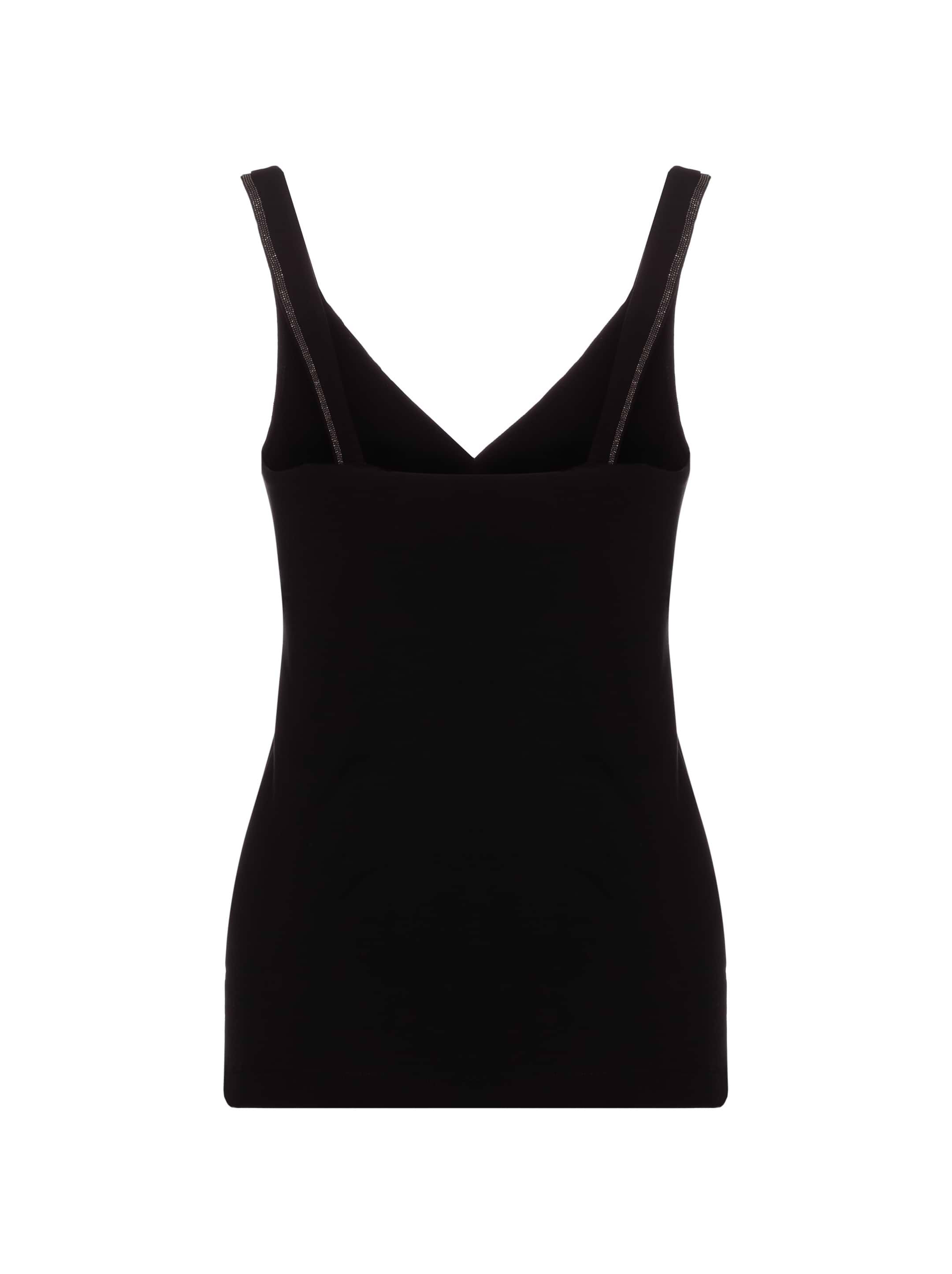 Brunello Cucinelli women's Monili chain cotton top - buy for
