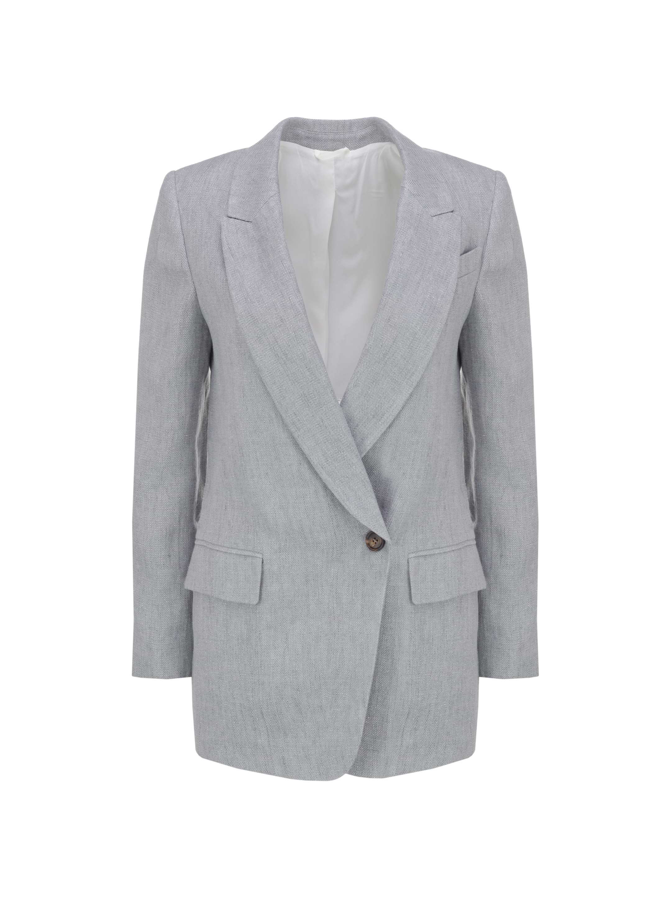 Off-White women's Dry Wo Ablohland single-breasted blazer