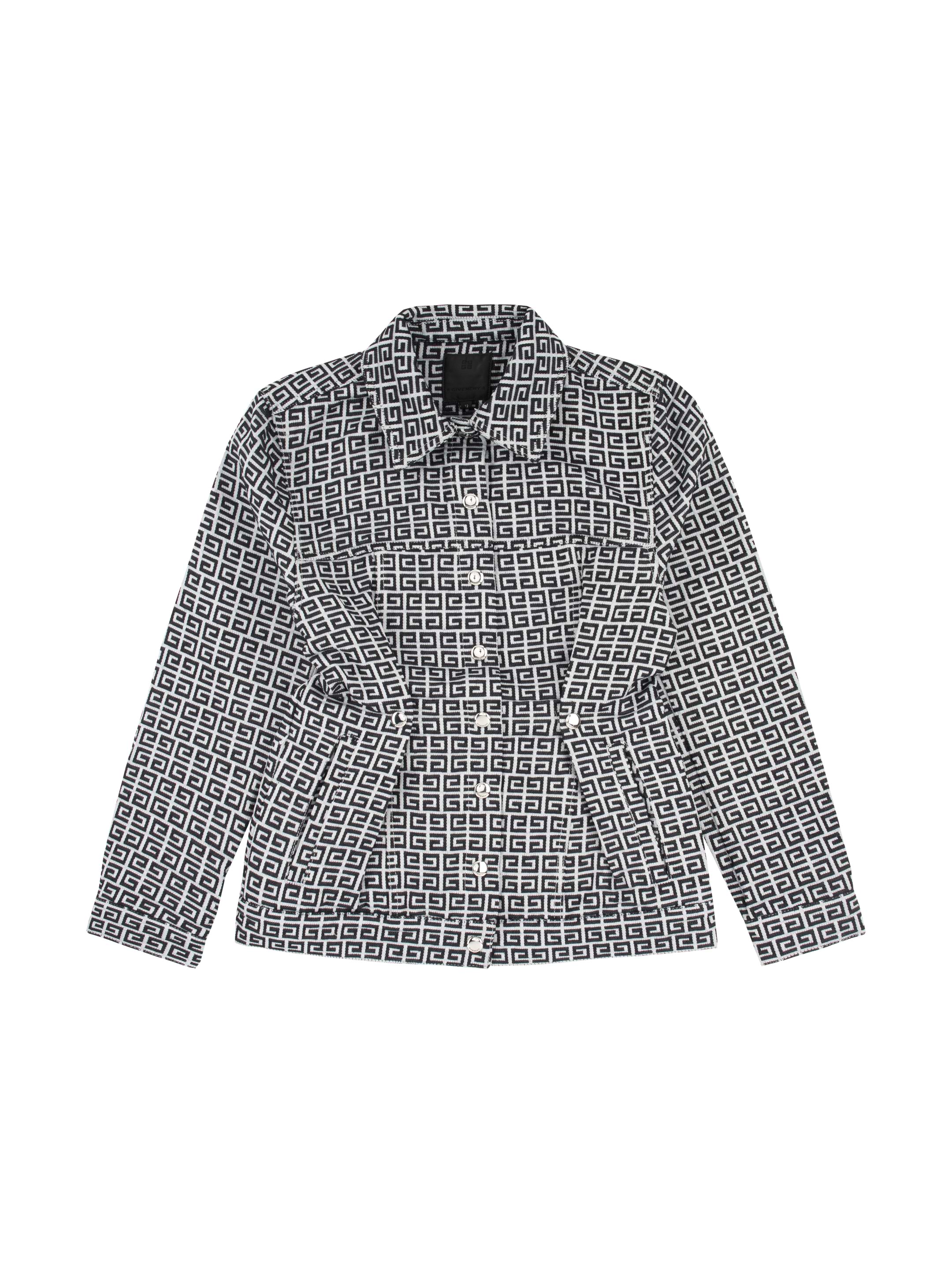 【抜群の存在感】 GIVENCHY 4Gモノグラム ジャケット コート 美品 High_Resolution_JPG-