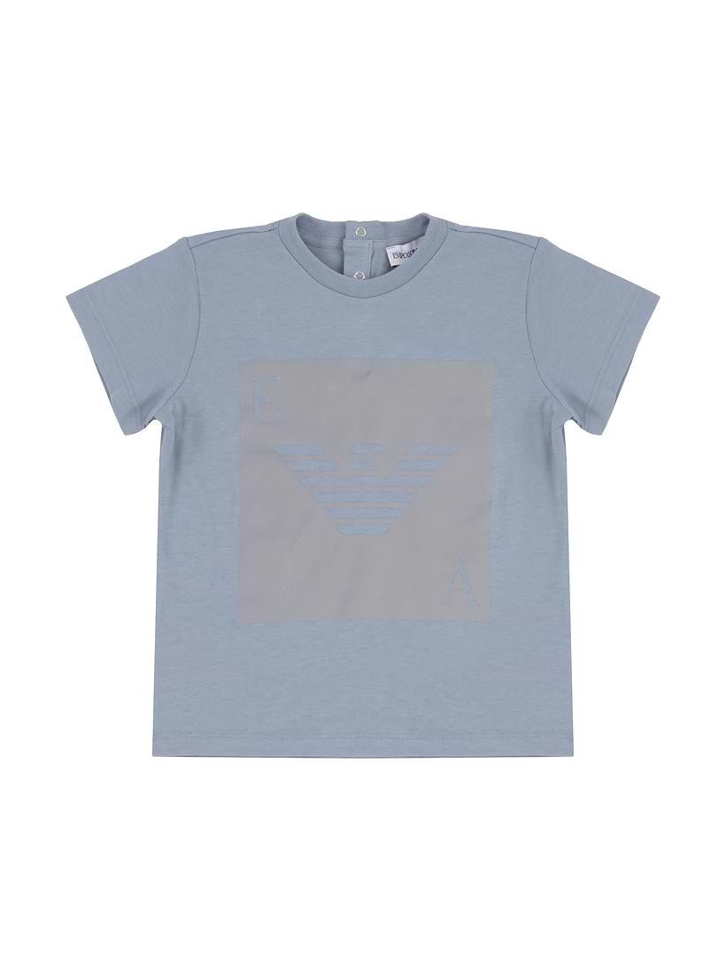 【美品】EMPORIO ARMANI Tシャツ ブルー（キッズ） Set of three T-shirts EMPORIO ARMANI for kids - buy in the