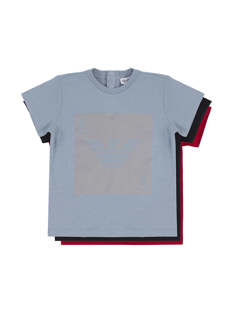 アルマーニキッズtシャツセット Set of three T-shirts EMPORIO ARMANI for kids - buy in the