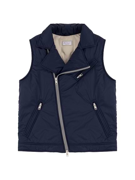 【関税&送料込み】Brunello Cucinelli Logo Down Vest Logo down vest Brunello Cucinelli for kids - buy in the