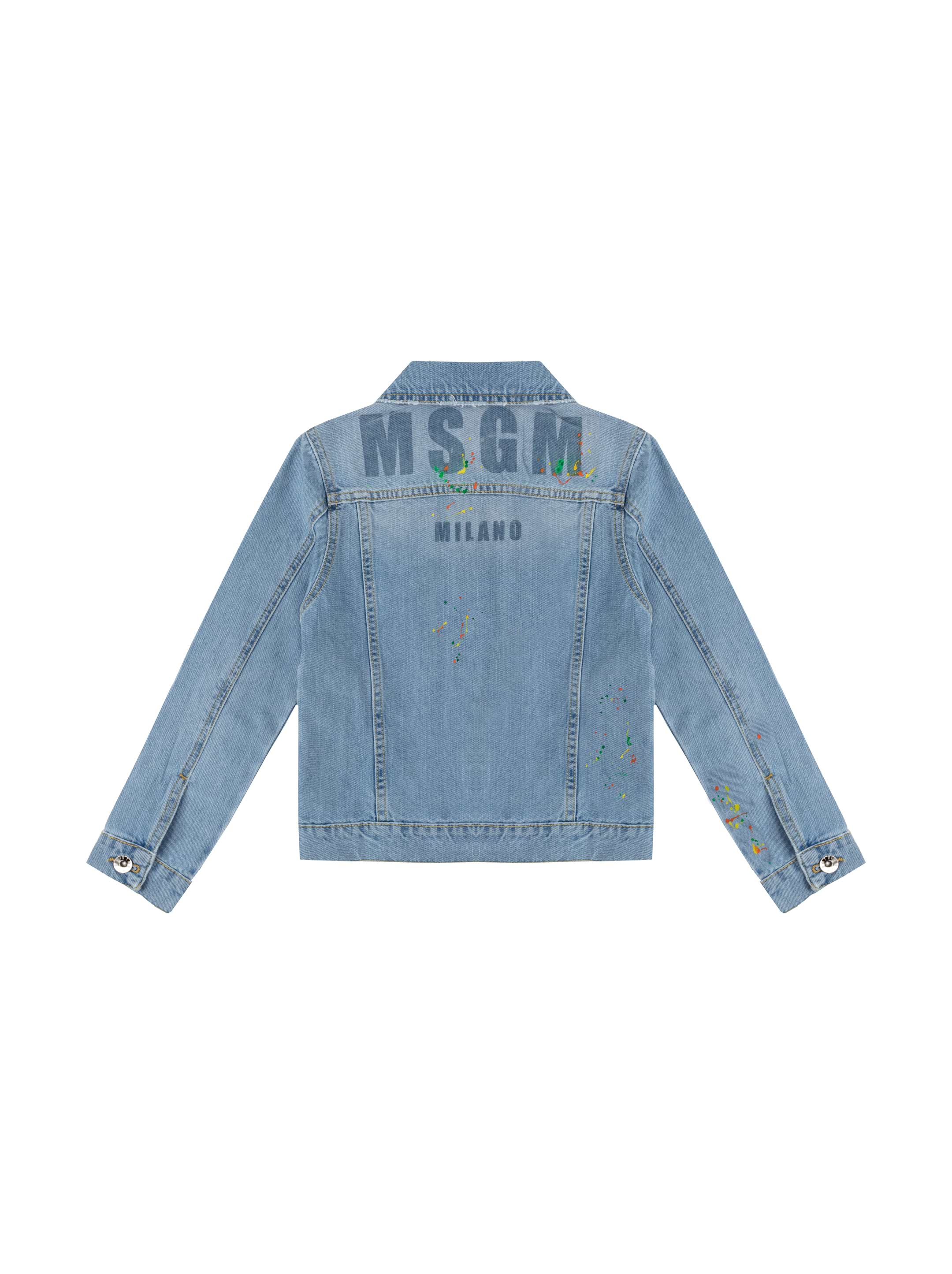 MSGM kids' Denim jacket - buy for 74450 KZT in the official