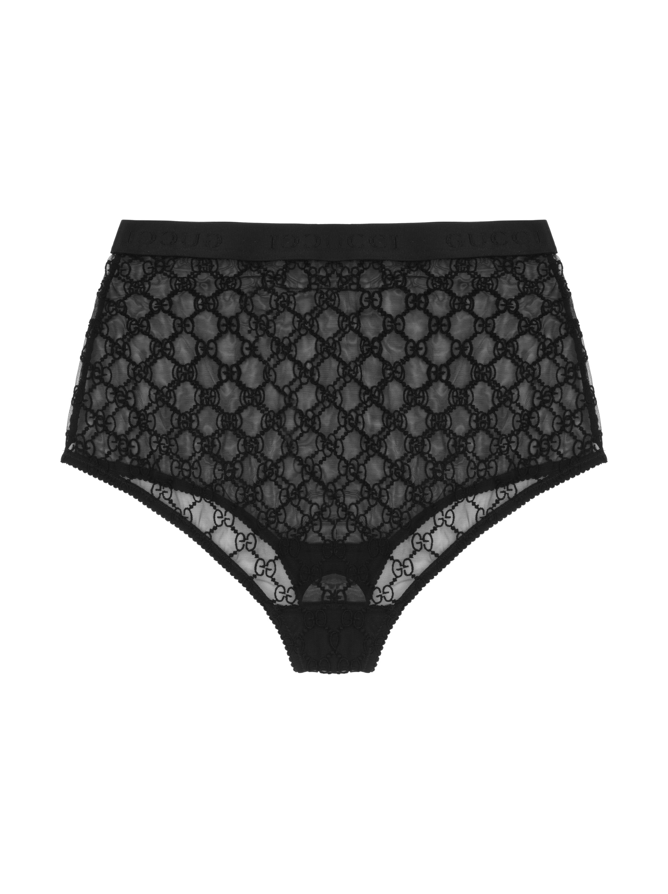 【送料&関税込】Gucci High-waisted Lace Panties Gucci women's Logo panties - buy for 231200 KZT in the