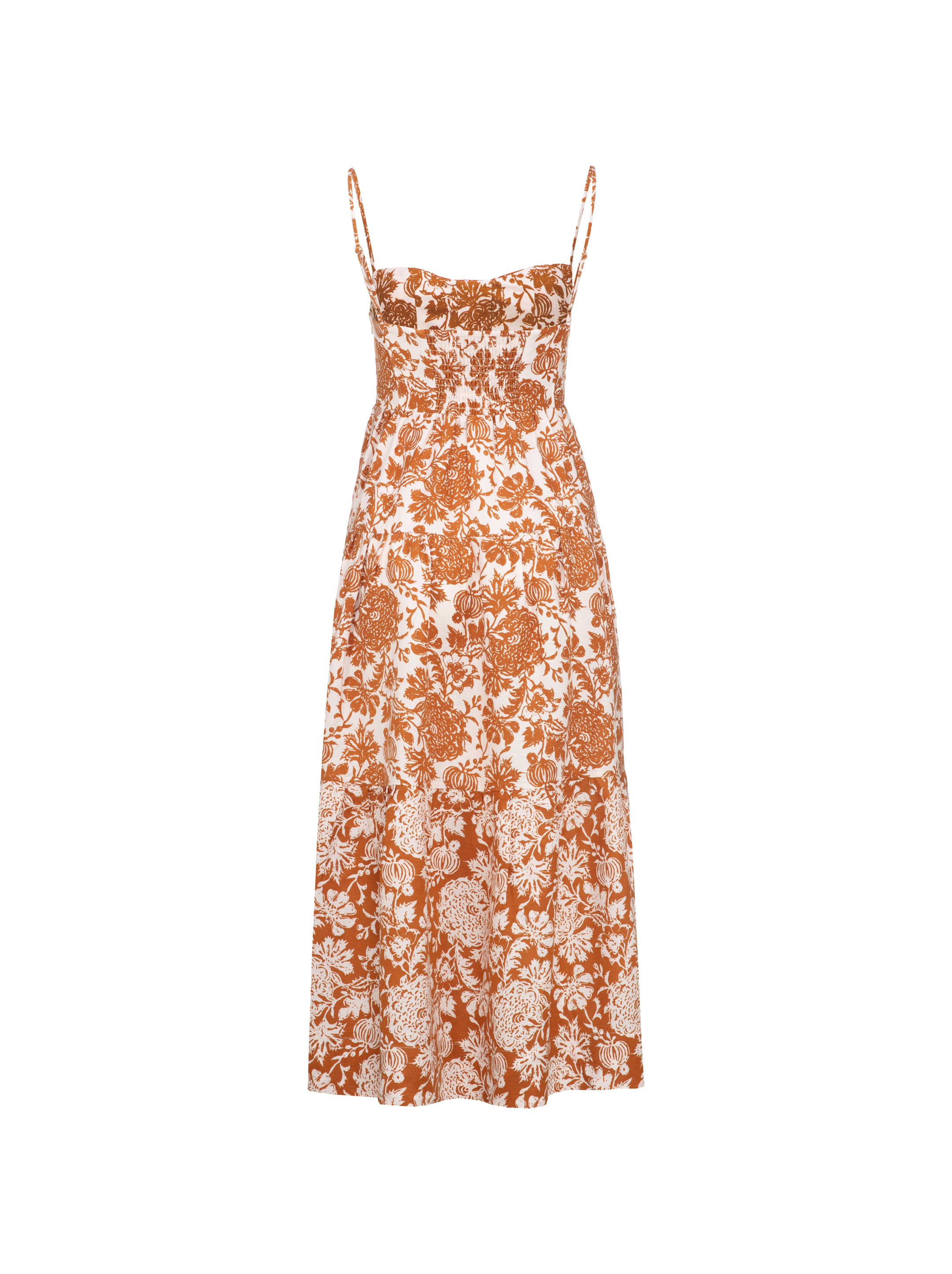 【shonai☆】 Kinetic Asymmetric Panel Maxi Dress | Utopian Print