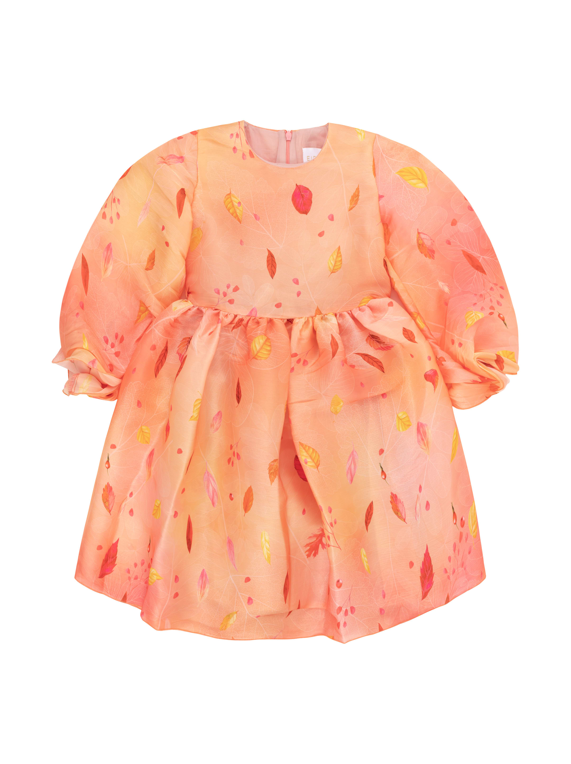 Stella McCartney kids' Double-layer dress with geometric